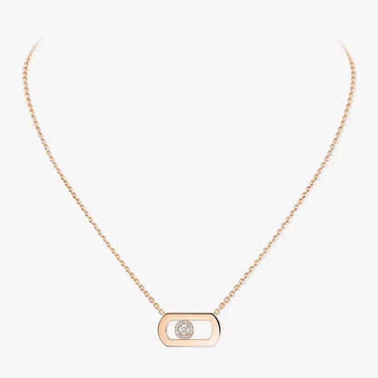 [⭐Aura]So Move Diamond Necklace in Gold
