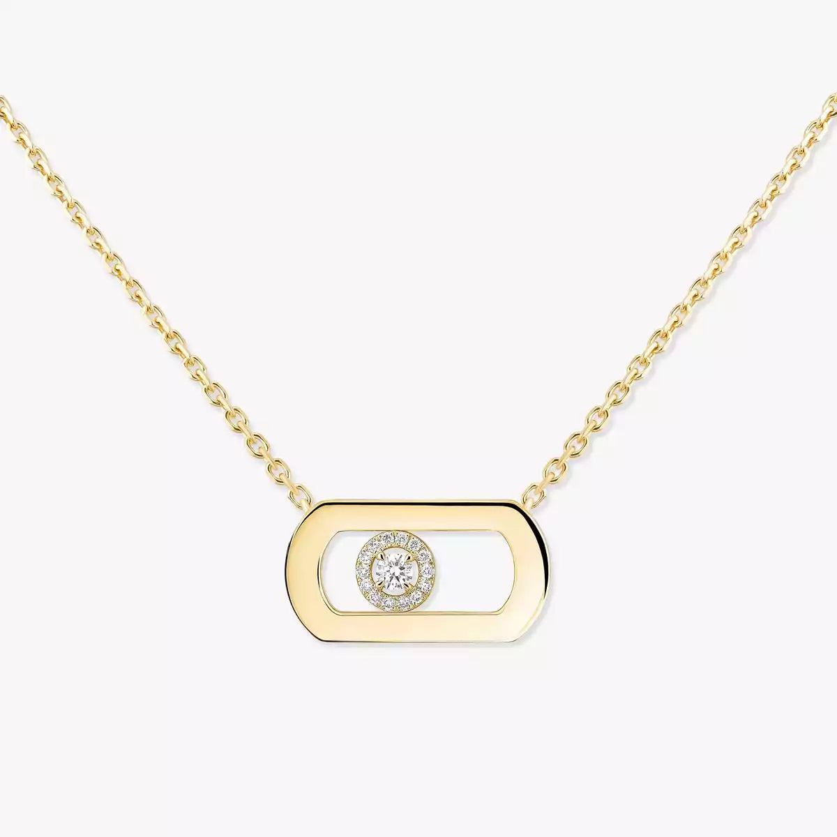 [⭐Aura]So Move Diamond Necklace in Gold