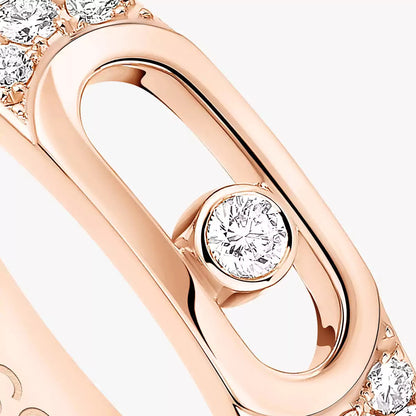 [⭐Aura]Move Joaillerie Pave_ Diamond Wedding Ring