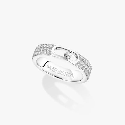 [⭐Aura]Move Joaillerie Pave_ Diamond Wedding Ring