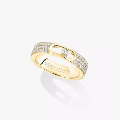 [⭐Aura]Move Joaillerie Pave_ Diamond Wedding Ring