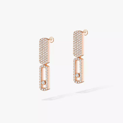 [⭐Aura]Imperial Move SM Diamond Earrings