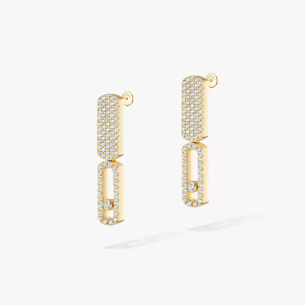 [⭐Aura]Imperial Move SM Diamond Earrings