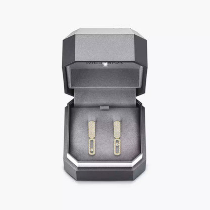 [⭐Aura]Imperial Move SM Diamond Earrings