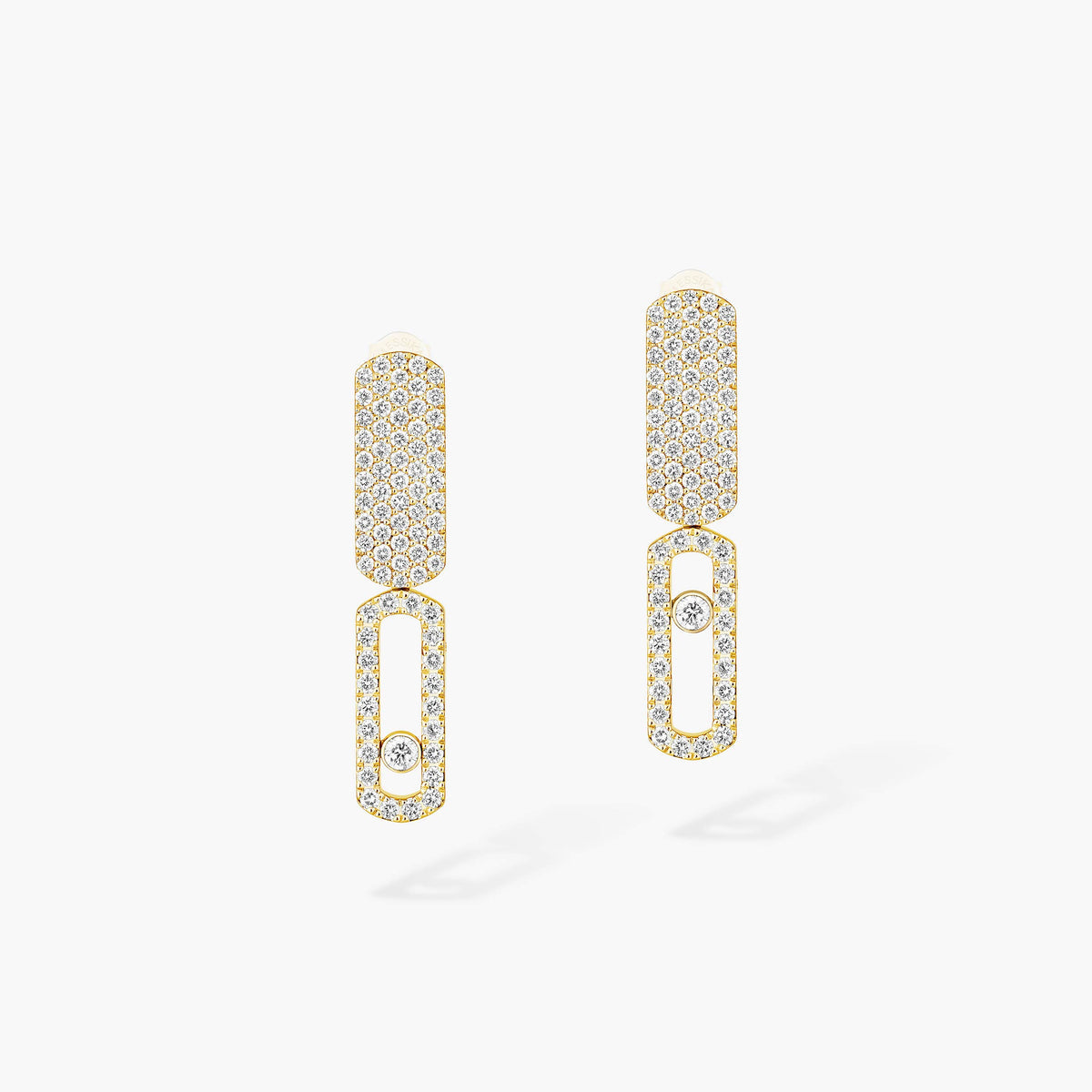[⭐Aura]Imperial Move SM Diamond Earrings