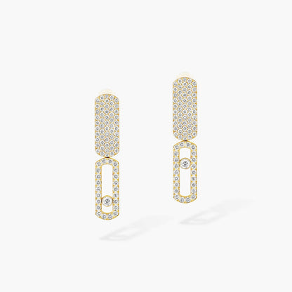 [⭐Aura]Imperial Move SM Diamond Earrings