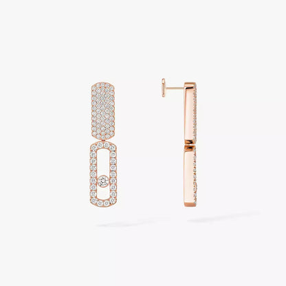 [⭐Aura]Imperial Move SM Diamond Earrings
