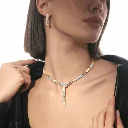 [⭐Aura]Imperial Move SM Diamond Earrings