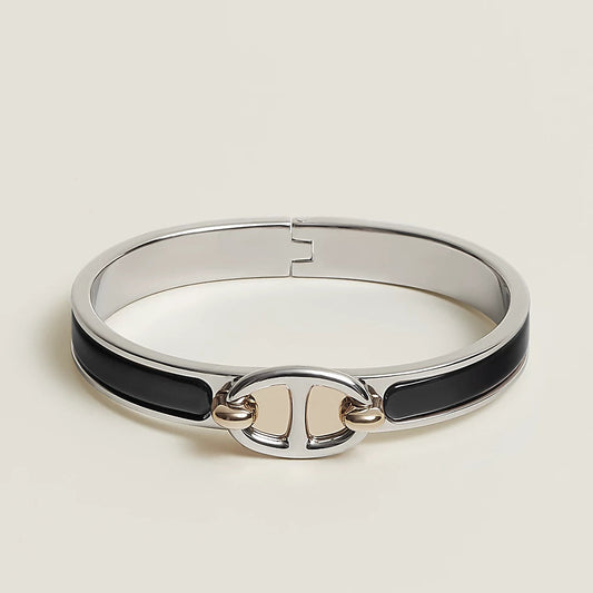 [⭐Aura]CLIC CHAINE SILVER BRACELET