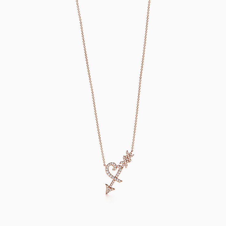[Spark Jewels]COLGANTE HEART & ARROW NECKLACE