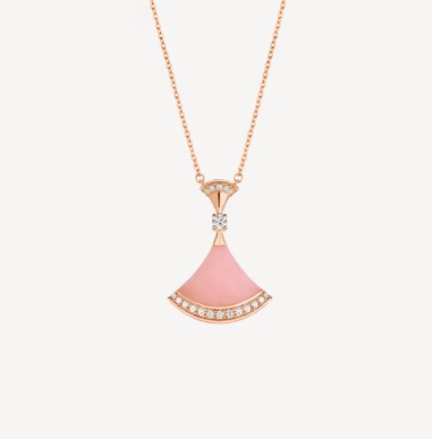 [⭐Aura]DREAM NECKLACE PINK OPAL