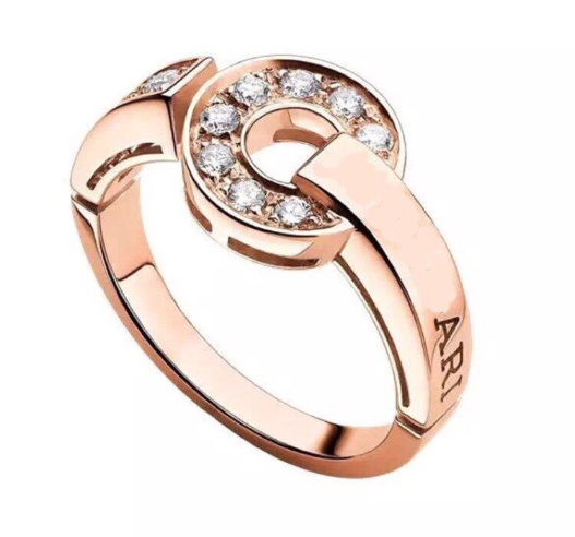 [⭐Aura]DREAM RING DIAMOND PINK GOLD