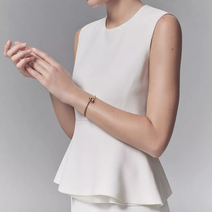 [Spark Jewels]CITY HARDWEAR BALL BYPASS BRACELET