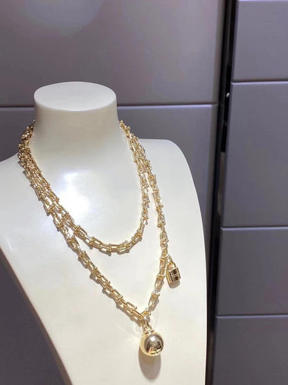 [Spark Jewels]HARDWEAR WRAP NECKLACE