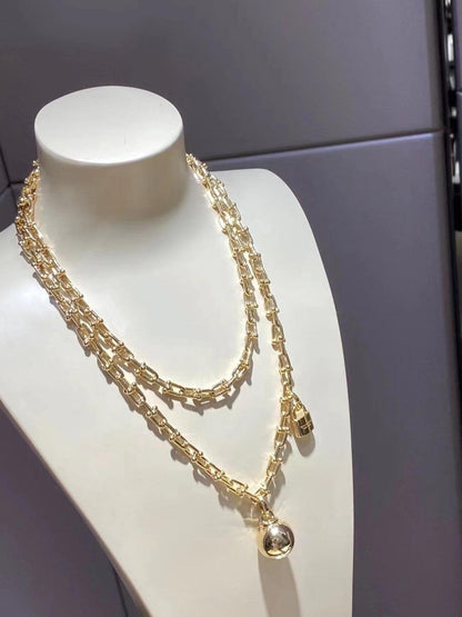 [Spark Jewels]HARDWEAR WRAP NECKLACE