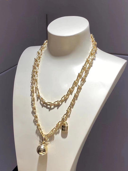 [Spark Jewels]HARDWEAR WRAP NECKLACE