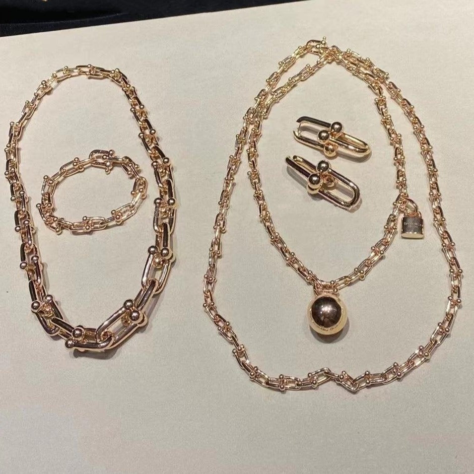 [Spark Jewels]HARDWEAR WRAP NECKLACE