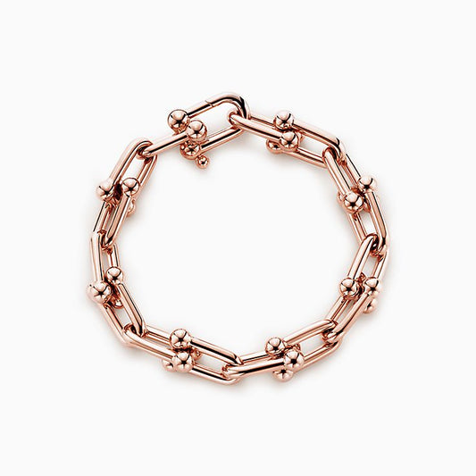 [Spark Jewels]HARDWEAR BRACELET PINK GOLD AND SILVER