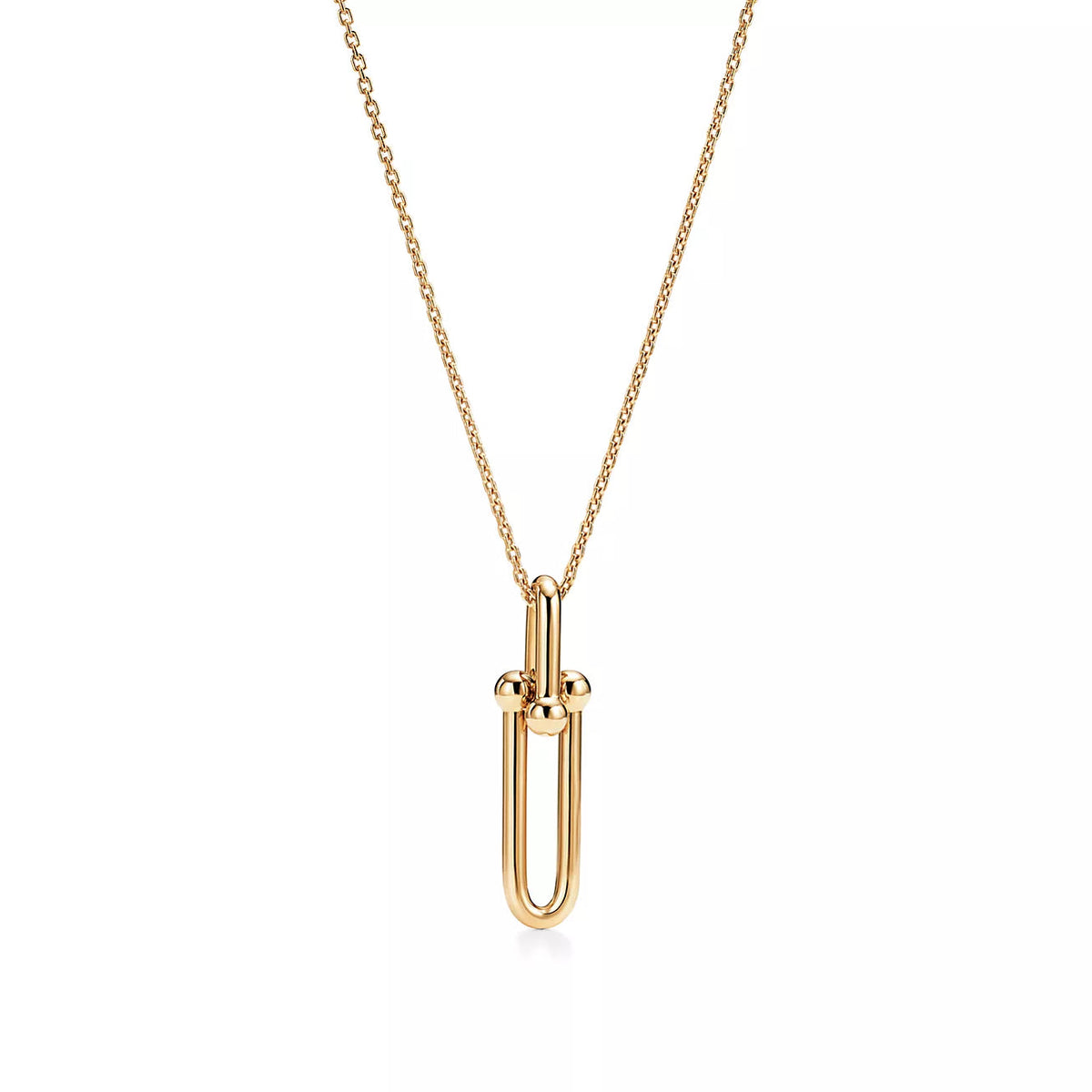 [Spark Jewels]HARDWEAR GOLD DROP PEDANT NECKLACE