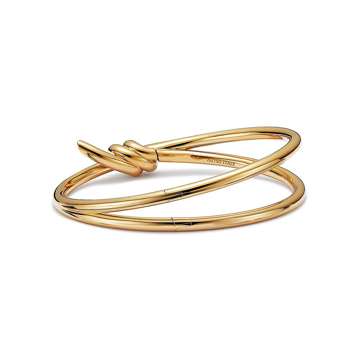 [Spark Jewels]KNOT DOUBLE ROW GOLD BRACELET