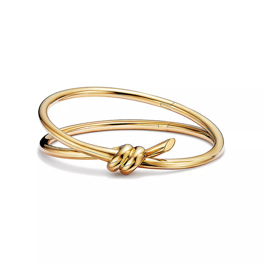 [Spark Jewels]KNOT DOUBLE ROWS BRACELET
