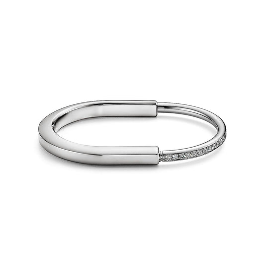 [Spark Jewels]LOCK BRACELET DIAMOND