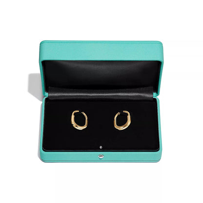 [Spark Jewels]LOCK MEDIUM EARRINGS
