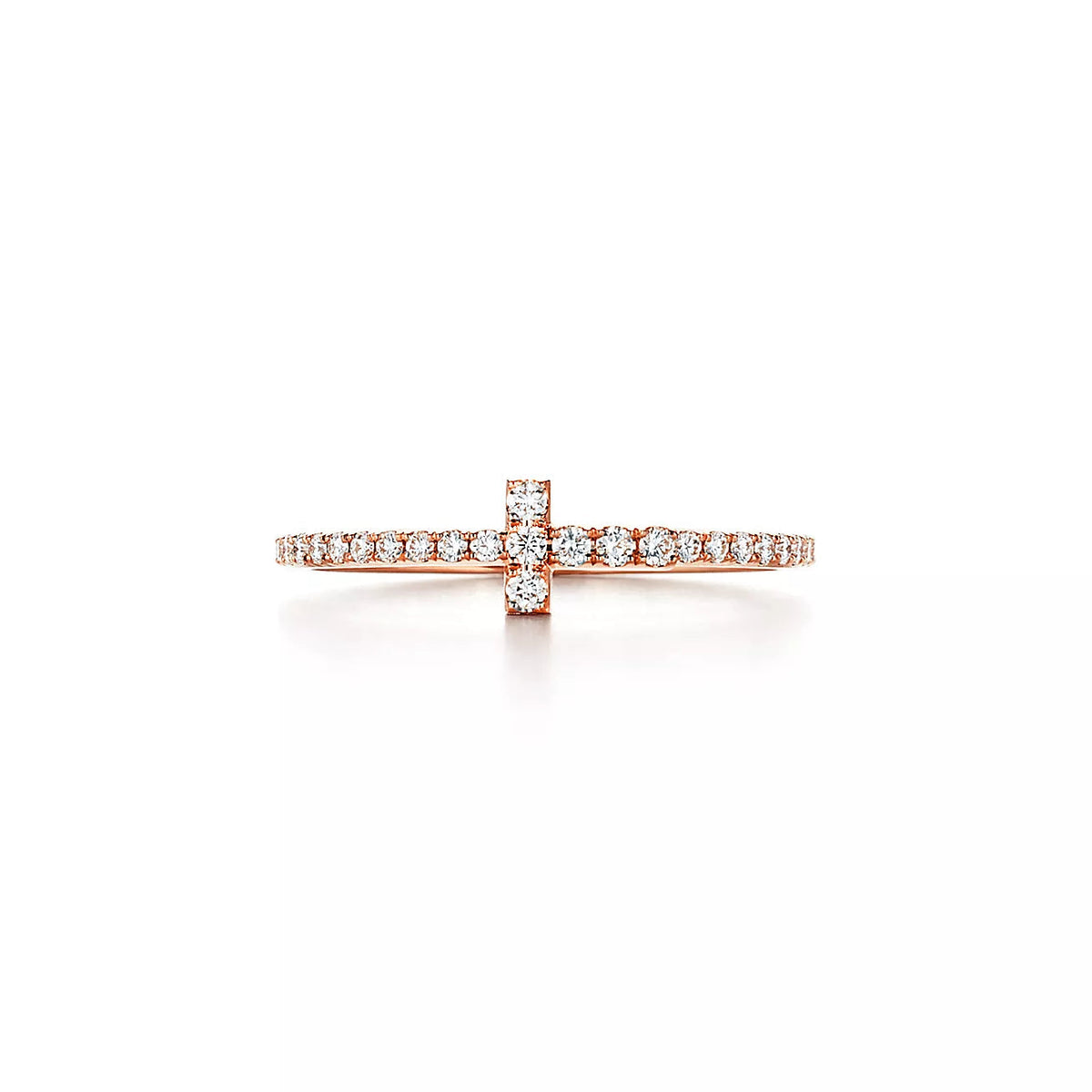 [Spark Jewels]T RING DIAMOND PINK GOLD