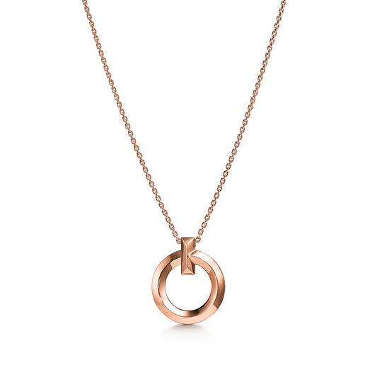 [Spark Jewels]T1 CIRCLE MEDIUM NECKLACE