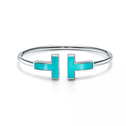 [Spark Jewels]T BRACELET 1.8MM TURQUOISE