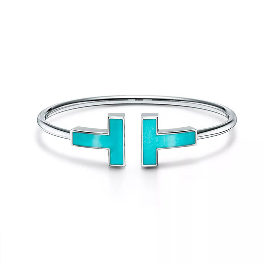 [Spark Jewels]T BRACELET 1.8MM TURQUOISE