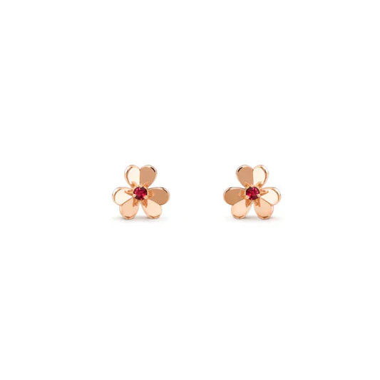 [⭐Aura]FRIVOLE  FLOWER PINK EARRINGS