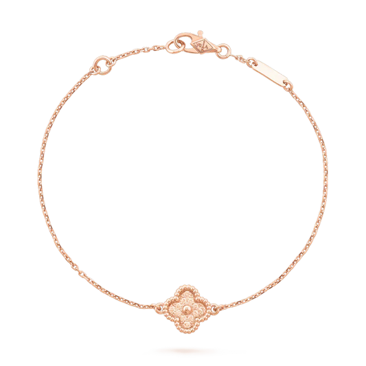 [⭐Aura]CLOVER SINGLE FLOWER BRACELET