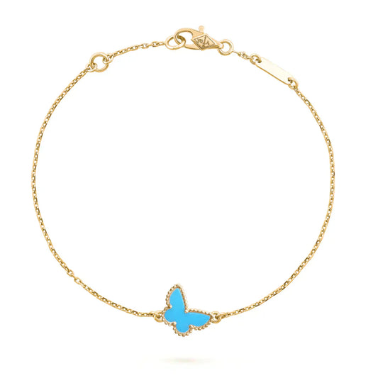 [⭐Aura]BUTTERFLY TURQUOISE BUTTERFLY BRACELET
