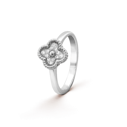 [⭐Aura]CLOVER DIAMOND RING