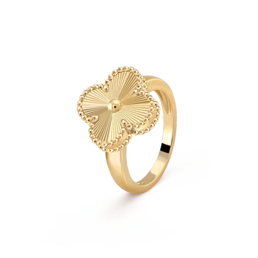 [⭐Aura]CLOVER GOLD RING
