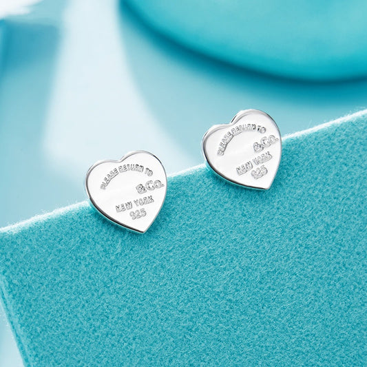 [Spark Jewels]RETURN TO TIF LOVE SILVER EARRINGS