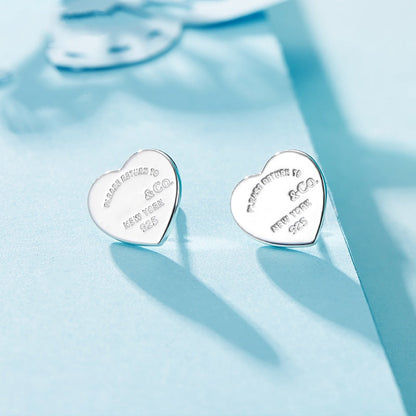 [Spark Jewels]RETURN TO TIF LOVE SILVER EARRINGS