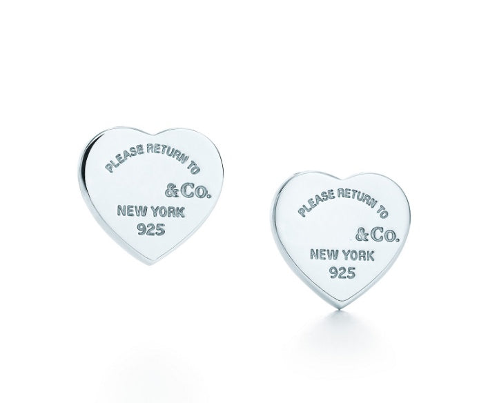 [Spark Jewels]RETURN TO TIF LOVE SILVER EARRINGS