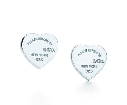 [Spark Jewels]RETURN TO TIF LOVE SILVER EARRINGS