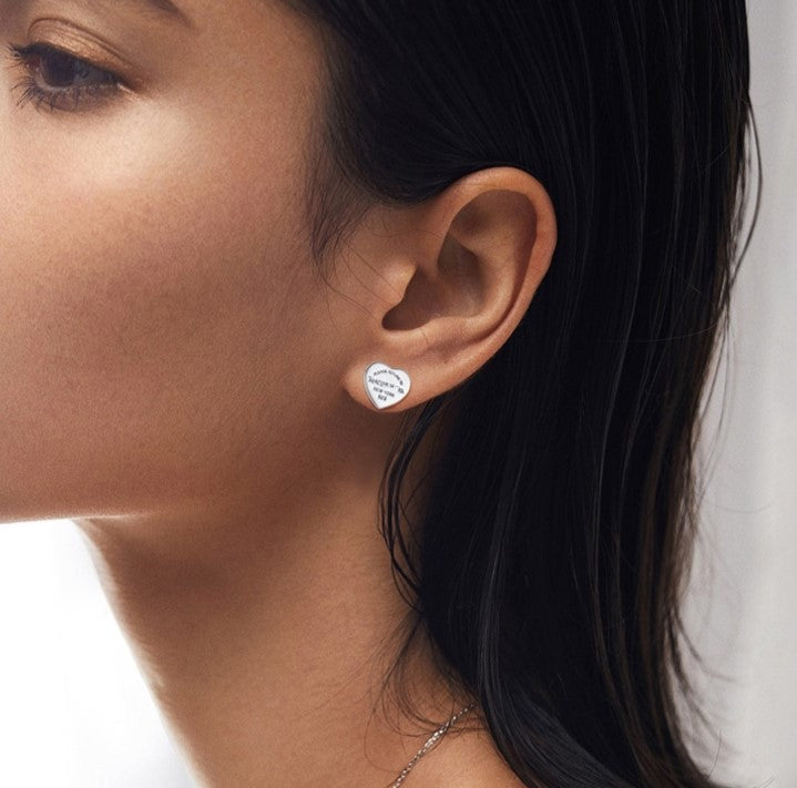 [Spark Jewels]RETURN TO TIF LOVE SILVER EARRINGS