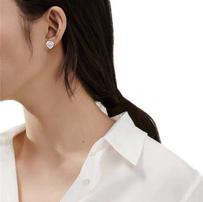 [Spark Jewels]RETURN TO TIF LOVE SILVER EARRINGS