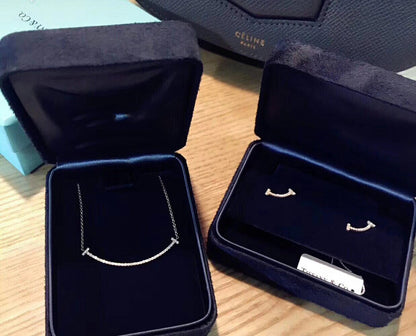 [Spark Jewels]SMILE DIAMOND EARRINGS