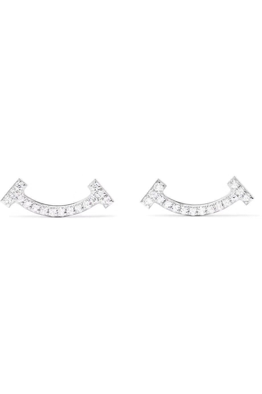 [Spark Jewels]SMILE DIAMOND EARRINGS