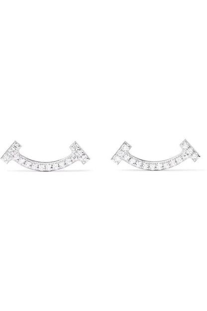 [Spark Jewels]SMILE DIAMOND EARRINGS
