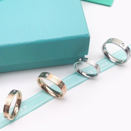 [Spark Jewels]THREE-DIAMOND RING