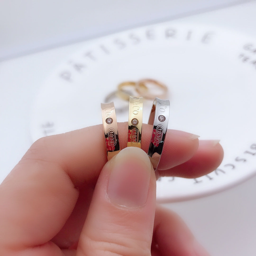 [Spark Jewels]DOUBLE DIAMOND RING