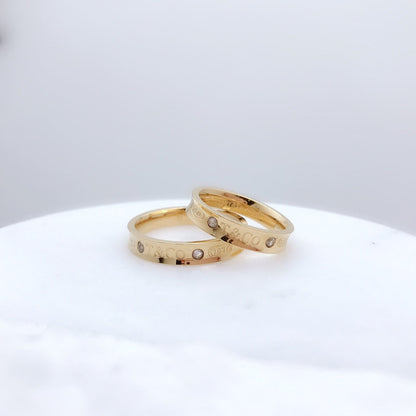 [Spark Jewels]DOUBLE DIAMOND RING