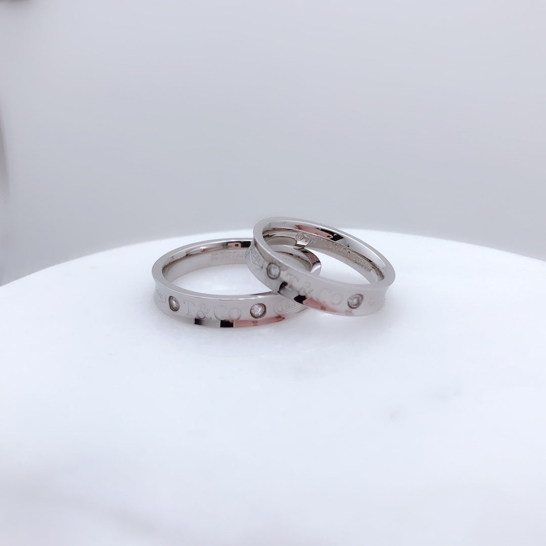 [Spark Jewels]DOUBLE DIAMOND RING