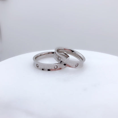 [Spark Jewels]DOUBLE DIAMOND RING